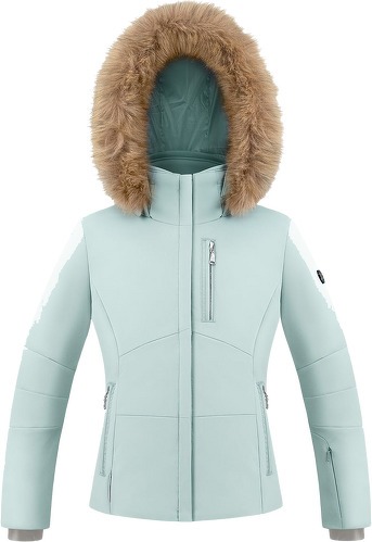 POIVRE BLANC-Veste De Ski / Snow Poivre Blanc Stretch Ski 0802 Aloe Blue Fille-0