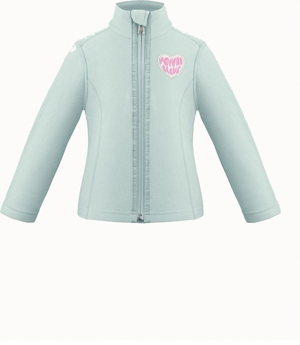 POIVRE BLANC-Veste Polaire Poivre Blanc Micro Fleece Jacket 1500 Aloe Blue Fille-0