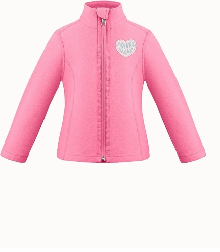 POIVRE BLANC-Veste Polaire Poivre Blanc Micro Fleece Jacket 1500 Orchid Pink Fille-0