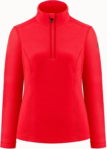 POIVRE BLANC-Veste Polaire Poivre Blanc Micro Fleece Sweater 1540 Scarlet Red Femme-0