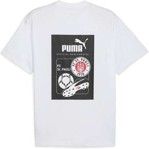 PUMA-T-Shirt À S Rétro Fc St. Pauli-1