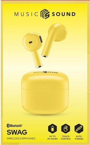 Cellular Line-AURICULAR BT TWS SWAG MS AMARILLO-1