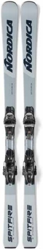 NORDICA-Pack De Ski Nordica Spitfire Ca R Fdt + Fixations Tp2 Compact 10 Fdt Blanc Homme-image-1