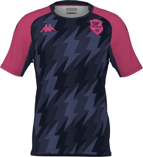 KAPPA-T-shirt d'entraînement pour enfant Telese Stade Français Marine-0