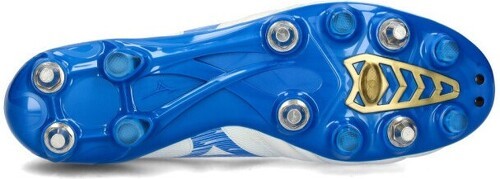 MIZUNO-Crampons Mizuno Morelia Neo IV B Elite Mix Blanc et bleu-2