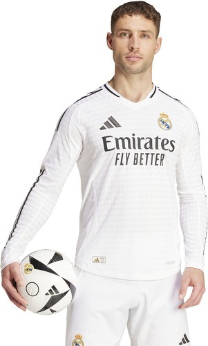 adidas-Maillot Domicile Authentique manches longues Real Madrid 2024/25-2