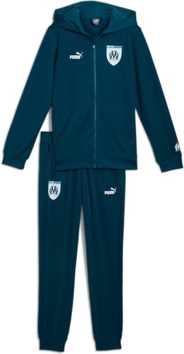 PUMA-OM Training FtblCulture Poly Suit Junior 2024/25 Bleu-image-1