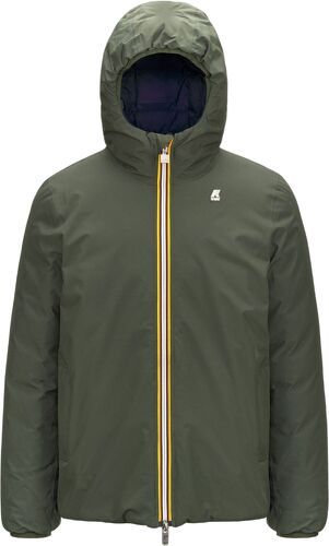 KWAY-Veste Jack Thermo Reversible Green Blackish/Blue Depth-0