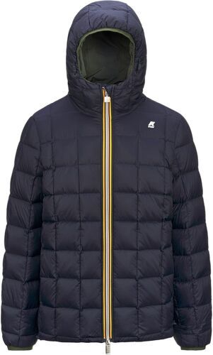 KWAY-Veste Jack Thermo Reversible Green Blackish/Blue Depth-1