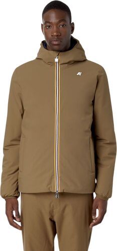 KWAY-Veste Jack Warm Reversible Brown Corda/Blue Depth-2