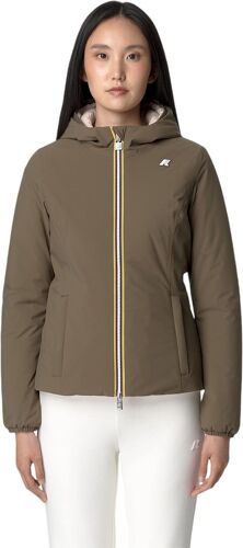 KWAY-Veste Lily Warm Reversible Brown G/Pink-3