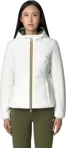 KWAY-Veste Lily Warm Reversible White-2