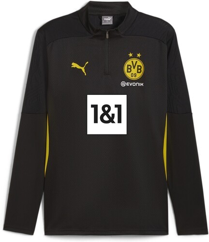 PUMA-Haut d’entraînement à 1/4 zip Borussia Dortmund Homme-image-1