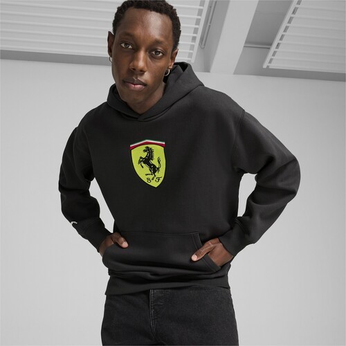 PUMA-Hoodie à gros logo Race Scuderia Ferrari Homme-3