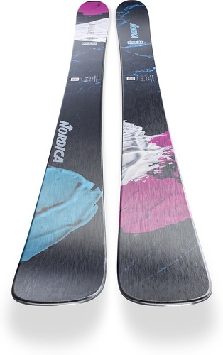 NORDICA-Skis Sans Fixations Nordica Unleashed 90 Bleu Homme-2