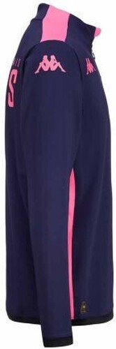 KAPPA-Sweat zippé Ablas Pro 8 Kappa Stade Français Paris Officiel Rugby Bleu/Rose Homme-2