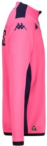 KAPPA-Sweat zippé Ablas Pro 8 Kappa Stade Français Paris Officiel Rugby Rose Homme-2