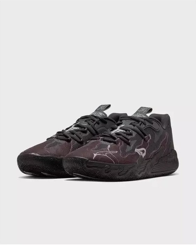 PUMA-Chaussures de Basketball Puma MB.03 Lamelo Ball "Black Strong Gray"-1