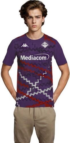 KAPPA-Maillot Aboupre Pro 8 Fiorentina Officiel Football Violet Homme-0