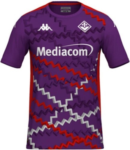 KAPPA-Maillot Aboupre Pro 8 Fiorentina Officiel Football Violet Homme-2