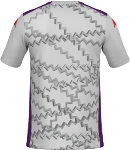 KAPPA-Maillot Aboupre Pro 8 Fiorentina Officiel Football Blanc Homme-3