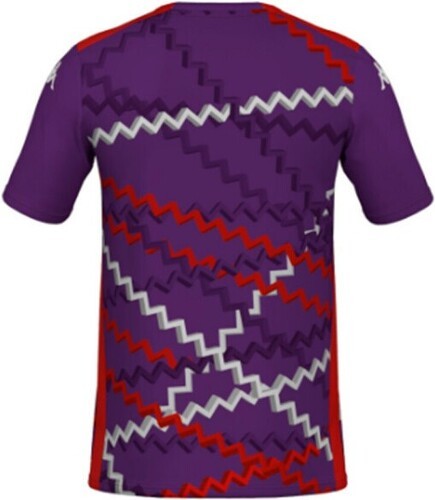 KAPPA-Maillot Aboupre Pro 8 Fiorentina Officiel Football Violet Homme-3