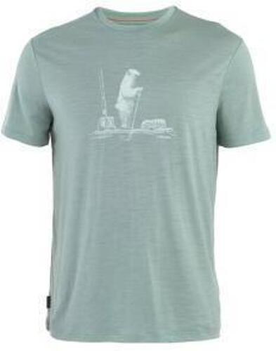 ICEBREAKER-T-shirt merino 150 tech lite ii polar paddle-0