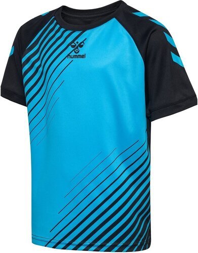 HUMMEL-Maillot Hummel Graphic Vision noir/ciel-0