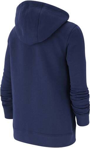 NIKE-Nike Garçon Sweat à capuche, Midnight Marine/(Blanc), XS-1