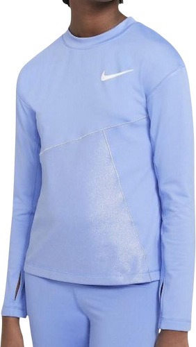 NIKE-T-Shirt Violet Fille Nike Pro Warm-0