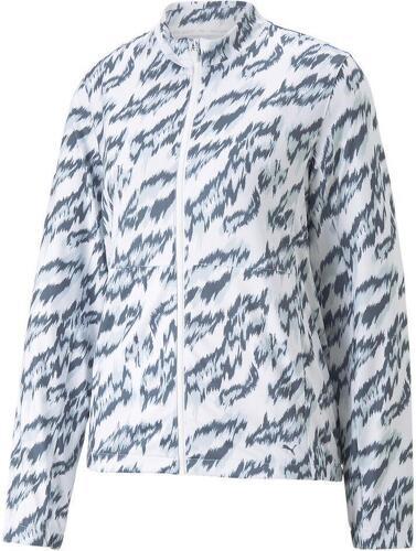 PUMA-Veste Blanche/Bleu Femme Puma Animal Jacket-0