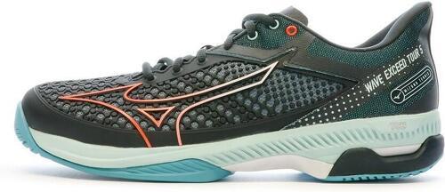 MIZUNO-Chaussures de Tennis Noires Homme Mizuno Wave Exceed-image-1