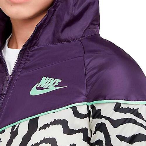 NIKE-Coupe-Vent Beige/Violet Fille Nike Windrunner-2