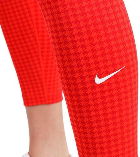 NIKE-Legging Rouge Femme Nike One Df Icon clash 7/8-2