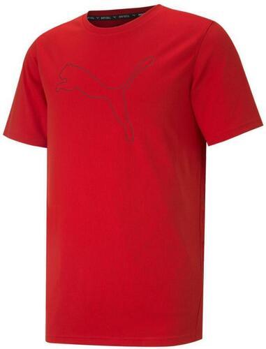 PUMA-Maillot de sport Rouge Homme Puma Performance Cat-0