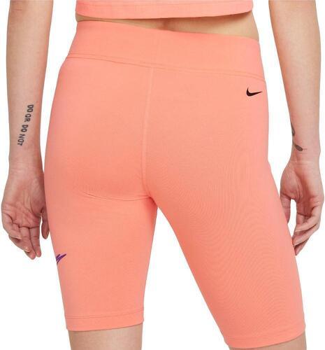 NIKE-Short Cycliste Orange Femme Nike Essential-1