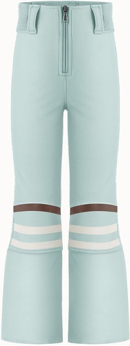 POIVRE BLANC-Pantalon De Ski / Snow Poivre Blanc Softshell 1121 Print Aloe Blue Fille-0