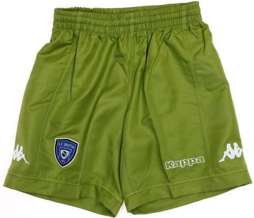 KAPPA-Short Vert Garçon Kappa Ryder SC Bastia-0