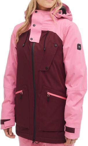 O’NEILL-Veste de ski Rose/Bordeaux Femme O'Neill Ametrine-image-1