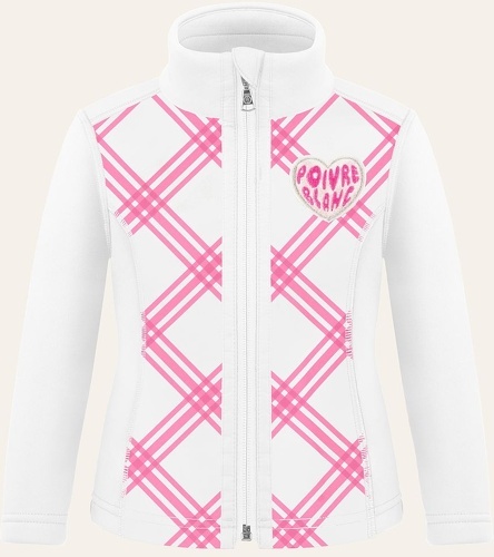 POIVRE BLANC-Veste Polaire Poivre Blanc Micro Fleece Jacket 1500 Cross Orchid Pink Fille-0