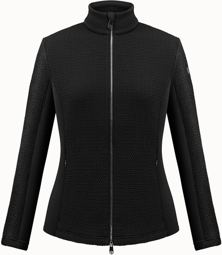 POIVRE BLANC-Veste Polaire Poivre Blanc Stretch Fleece Jacket 1603 Black Femme-0