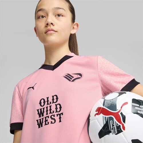 PUMA-Maillot Home 24/25 Palermo F.C. Enfant et Adolescent-4