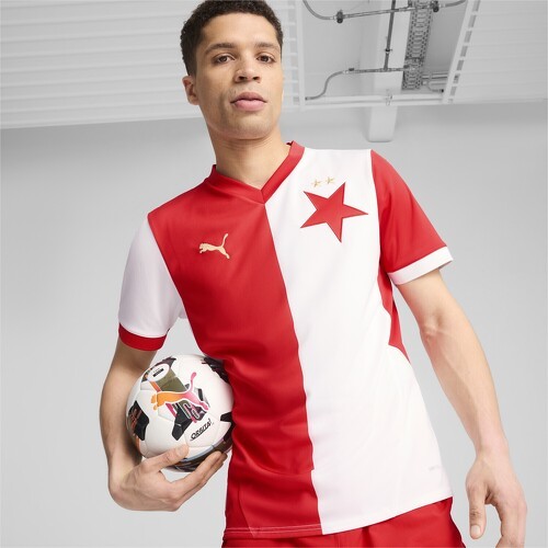 PUMA-Puma Slavia Praga Maglia Home 2024/2025-3