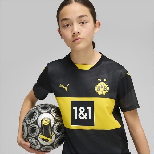 PUMA-Maillot Away 24/25 Borussia Dortmund Enfant et Adolescent-3