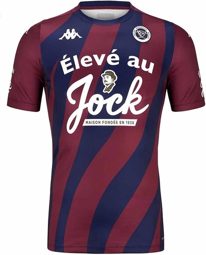 KAPPA-Maillot d'échauffement Aboupre Pro 8 UBB 24/25 Bordeaux Enfant-0