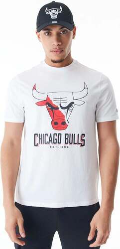 NEW ERA-T-shirt Chicago Bulls NBA Logo Graphic-image-1