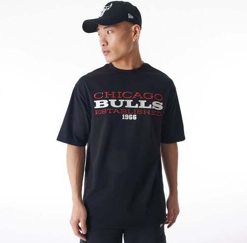 NEW ERA-T-shirt Chicago Bulls NBA-0