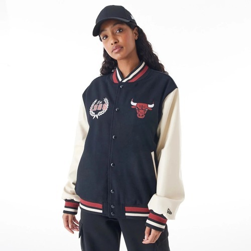 NEW ERA-Veste Chicago Bulls NBA Inj Varsity-1