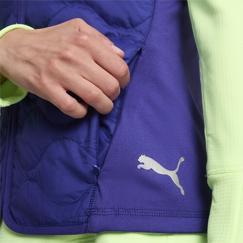 PUMA-Gilet de running rembourré RUN CLOUDSPUN WRMLBL Femme-4