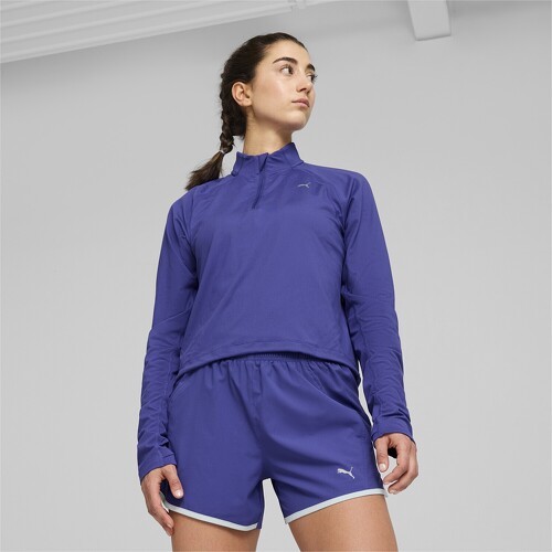 PUMA-Haut à 1/4 zip PUMA RUN CLOUDSPUN Femme-3